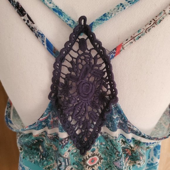 🍍Double Strap Patterned Cami - Picture 4 of 5
